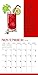2016 Cocktails Wall Calendar