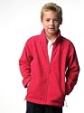 Jerzees Childs Kids Full Zip Outdoor Fleece