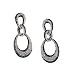 14K White Gold Diamond and Brown Diamond Earrings