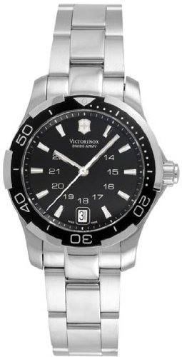 Victorinox Swiss Army Women's 241305 Alliance Sport Lady Black Dial Watch