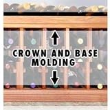 Wine Cellar Innovations DRMOLDING Designer Series Redwood Wine Rack Molding