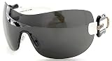 Fendi - Fendi Sunglasses FS432 FS 432 001 New White/Black Frame Soft Black Shades Size: 78-20-120