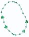 St Patrick Day Clover and Shamrock Necklace
