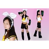 コスプレ★VOCALOID★鏡音リン風セット ：M