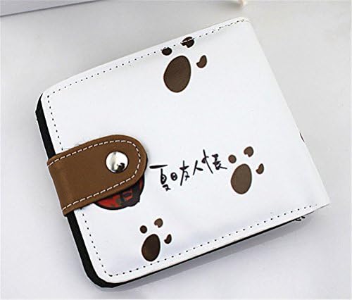 DoubleMay Anime natsume yuujinchou Cosplay Short Purse Money Clip PU Leather Snap Wallet