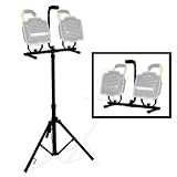 Dual Light Stand for 130 LED Rechargeable Work Light