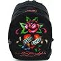 Ed Hardy Bruce Eternal Love Backpack B1BRUETL Black Book Bag
