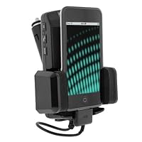 Apple Ipod 5-in-1 Car Charger + Fm Transmitter / Holder Full Range Frequency Fm Transmitter Car Kit - Black for Ipod 3rd, 4th, 5th Generation, Mini, Photo, U2, Nano, Video, Classic, Touch