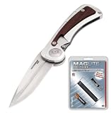 Eigenschaften Leatherman  / SET: Leatherman Steens Jagdmesser inkl. Lederholster und MagLite Solitaire Taschenlampe (schwarz)