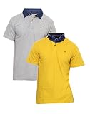 Lemon & Vodka Pack of 2 Denim and Mandarin Polo Tshirt for Men RS.499.00 (75.00% Off) - Amazon