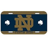 Notre Dame License plates
