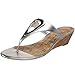 Impo Women's Galo Thong Sandal,Silver Metallic,8.5 M US