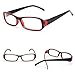 FancyG® Vintage Inspired Classic Rectangle Glasses Frame Eyewear Clear Lens