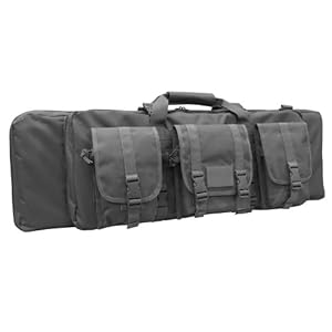 Condor Single Rifle Case (Black, 36 x 12 x 3-Inch)