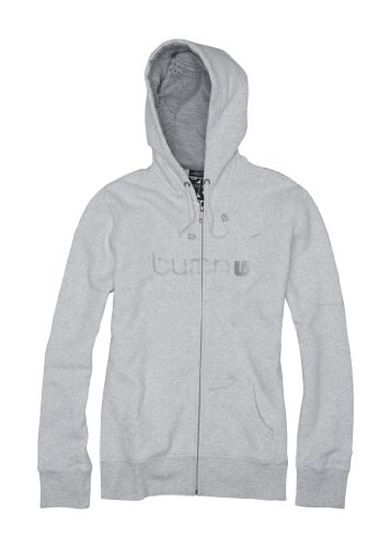 BURTON Zip Hoodie Kapuzenpullover Damen Premium FLZP LEGEND, Heather Bright White, L