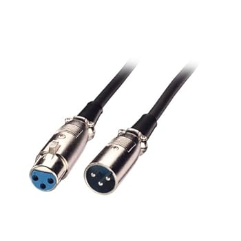 Lindy 6059 Câble audio XLR M/F 10 m Noir Lindy 6059 Câble audio XLR M/F 10 m Noir