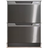 FisherandPaykel:DD24DCX6Semi-IntegratedDoubleDishDrawer-StainlessSteelwithLCDDisplay