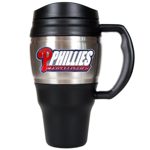 Sports MLB PHILLIES 20oz Travel Mug/Stainless Steel