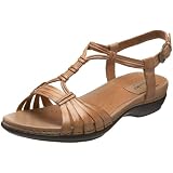 Clarks Womens Sennett Shell Sandal