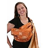 Zolowear SL-02693 Silk Brocade Baby Sling in Mandarin