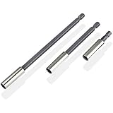 3pc Magnetic Bit Holder Extensions 2-4-6" Quick Change