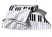 Glee%u2122 Mercedes Sheet Set - White (Full)