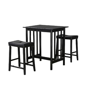 Homelegance Scottsdale 3-Piece Counter Table and Stools