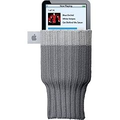 Original Apple iPod Socke in der Farbe Grau (Es handelt sich nur um 1 Socke)