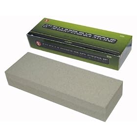 6 Inch Dual Grit Blade Sharpening and Honing Whetstone: Home Improvement