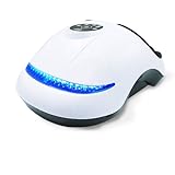 LuxorWare Foot Massager 2nd Generation Shiatsu Foot Massager with Heated Kneading (White)