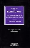 The law of passing-off : unfair competition by misrepresentation