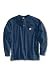 Mens CARHARTT Cotton Long Sleeve Workwear Henley (ALL COLORS) (Sizes SML-4XL R / T) SPR-SUM FAL-WIN