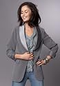 Chadwicks Boyfriend Tux Blazer