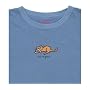 LIFE IS GOOD CAT WOMENS SHORT SLEEVE SHIRT BLUE Perfect for Cat Lovers!
