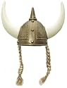 Adult Viking Helmet With Braids