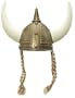 Adult Viking Helmet With Braids