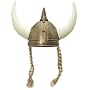 Adult Viking Helmet With Braids