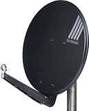 Hirschmann Fesat 85 HQ Alu Sat-Spiegel 85cm anthrazit