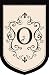 Monogram Garden Flag - O