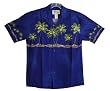 HAWAIIAN MEN'S PALM TREES ALOHA SHIRT