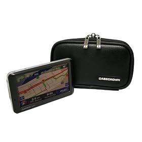 CaseCrown Double Memory Foam Case For Garmin Nuvi 780 Portable GPS Automobile Navigator