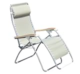 Faulkner Standard Recliner Sage Green Mesh with Wood Arms