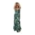 D08 New Ladies Flower Long Maxi Blue Dress Sizes 8-14 UK