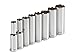 TEKTON 1215 1/4-Inch Drive Deep Socket Set, Inch, 3/16-Inch - 7/16-Inch, 8-Sockets