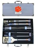 Clemson Tigers 8 Piece Barbeque Tool Set w/ Case