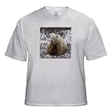 Kike Calvo Arctic - Polar Bear, Ursus maritimus, Hudson Bay Churchill Canada - T-Shirts - Youth Birch-Gray-T-Shirt Large(14-16)