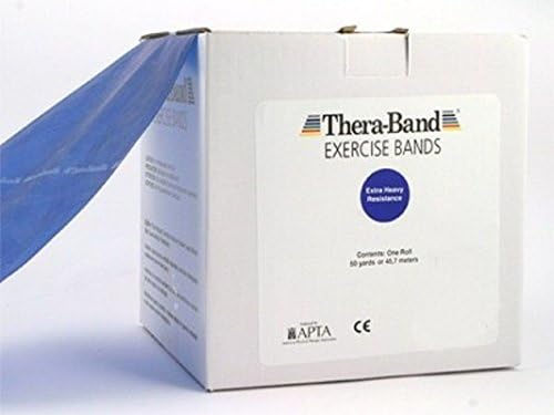 Thera-band Exercise Band, 50 Yard - Extra Heavy Blue