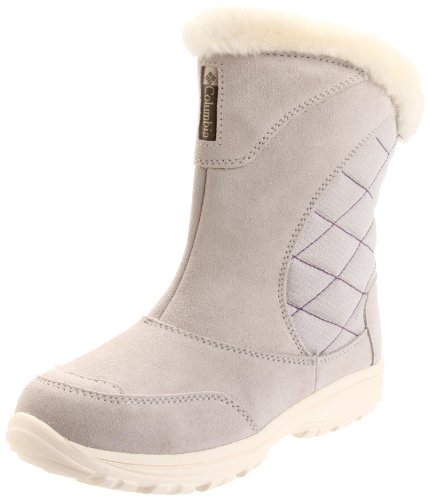 Columbia Sportswear BY2039 Ice Maiden Pull On Winter Boot (Little Kid/Big Kid),Silver Lining/Hyacinth,1 M US Little Kid