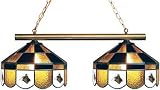 NCAA Purdue Boilermakers 2-Light Executive Game Table Lamp