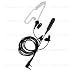 Motorola Radio 3 Wire Covert Acoustic Tube Earpiece / Headse